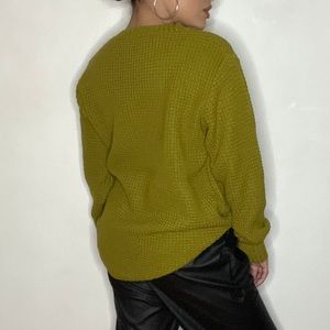 Morning Waffle Knit Sweater (NEW)